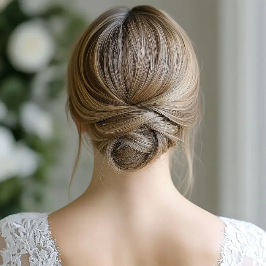 20. The Classic Chignon for Oval Faces