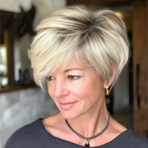 6. Effortless Short Layered Cut