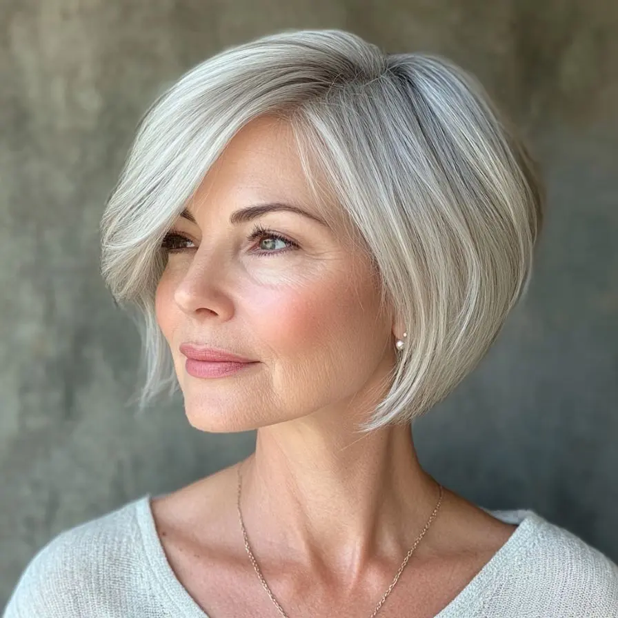 Wedge Haircuts for Older Women