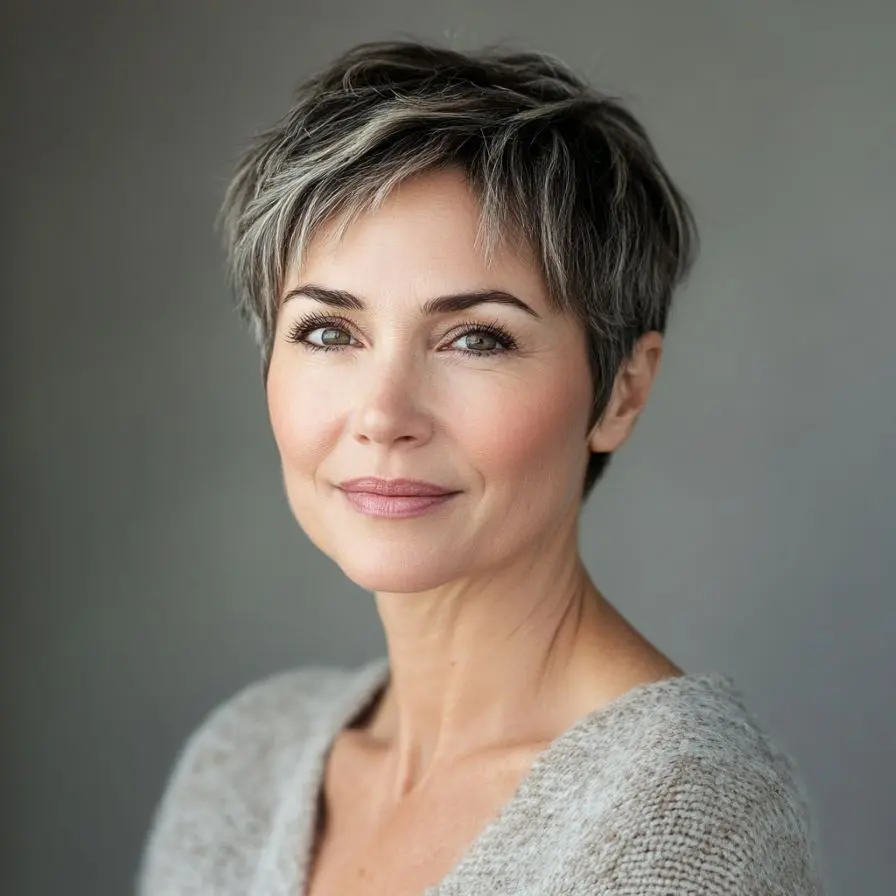 Pixie and Edgy Hairstyles for Women Over 50