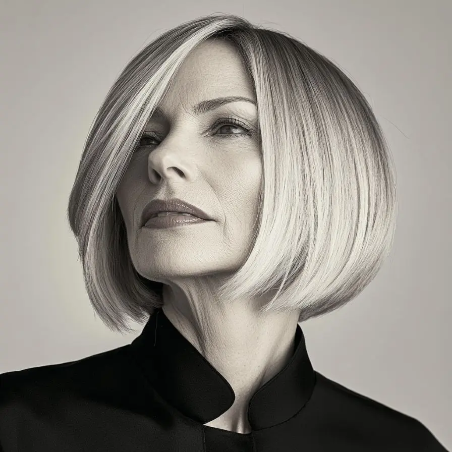 10.AngledBobwithHighlights