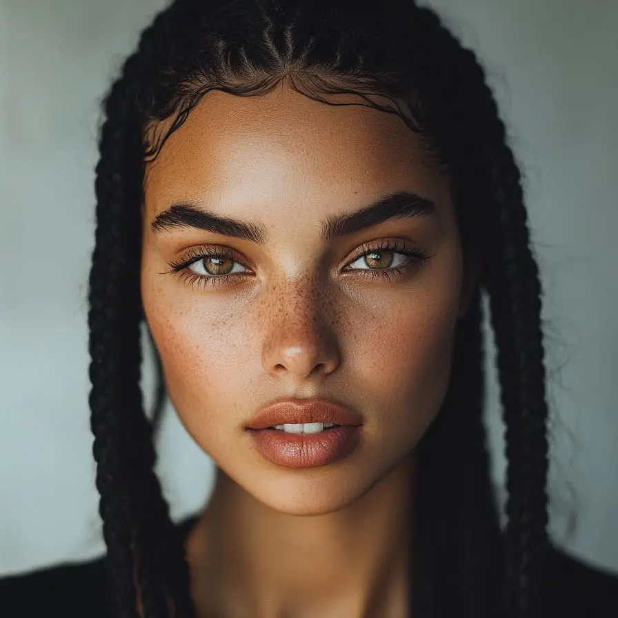 11.Neat Latin Small Braided Rows