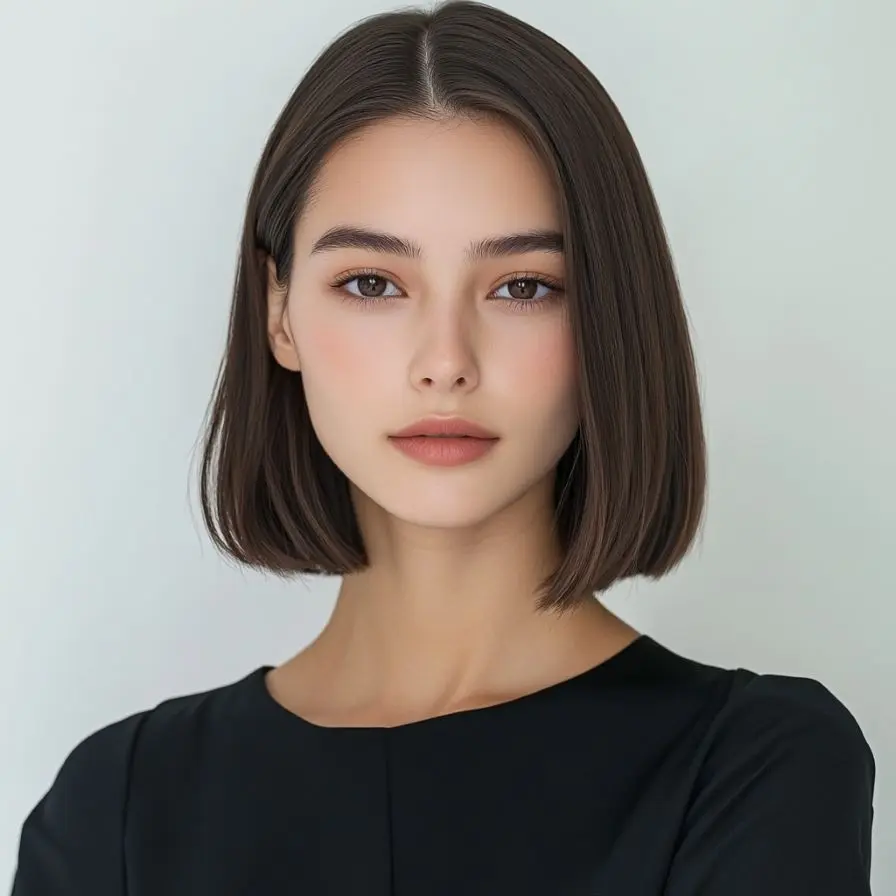 14. Middle Parted Lob