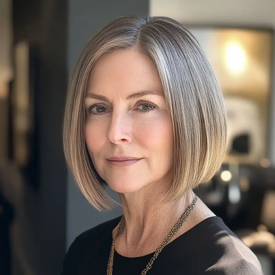 4.ChinLengthBluntBob