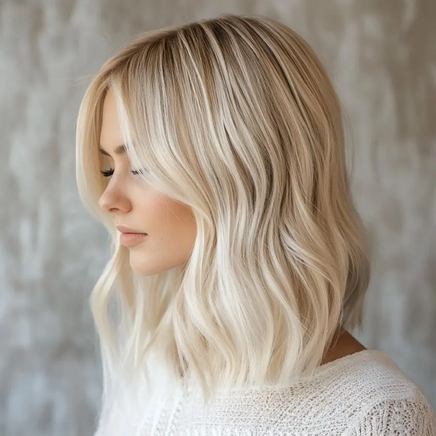 41. Dimensional Blonde Lob
