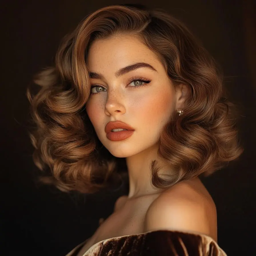 48. Hollywood Glam Lob