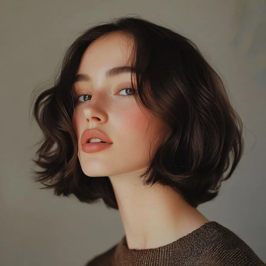 7.Chin Length Bob